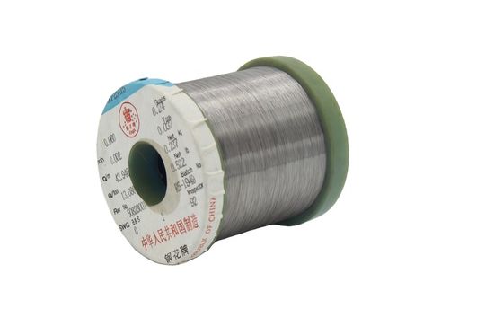 Resistencia al calentamiento aleaciones de chispa Fe Cr Al alambre desnudo 0,38 mm de diámetro