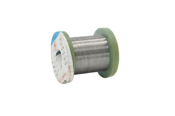 Resistencia al calentamiento aleaciones de chispa Fe Cr Al alambre desnudo 0,38 mm de diámetro